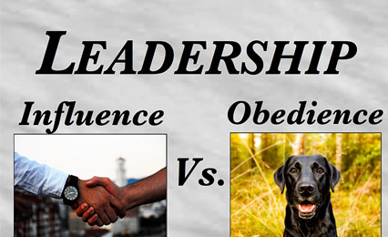 Leadership: Influence vs. Obedience