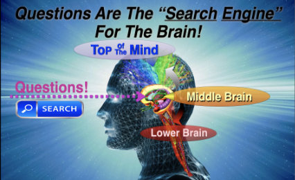 Questions are the Search Engine for the Brain!