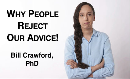 Why People Reject Our Advice